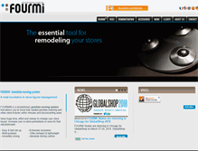 Tablet Screenshot of fourmi-distribution.com